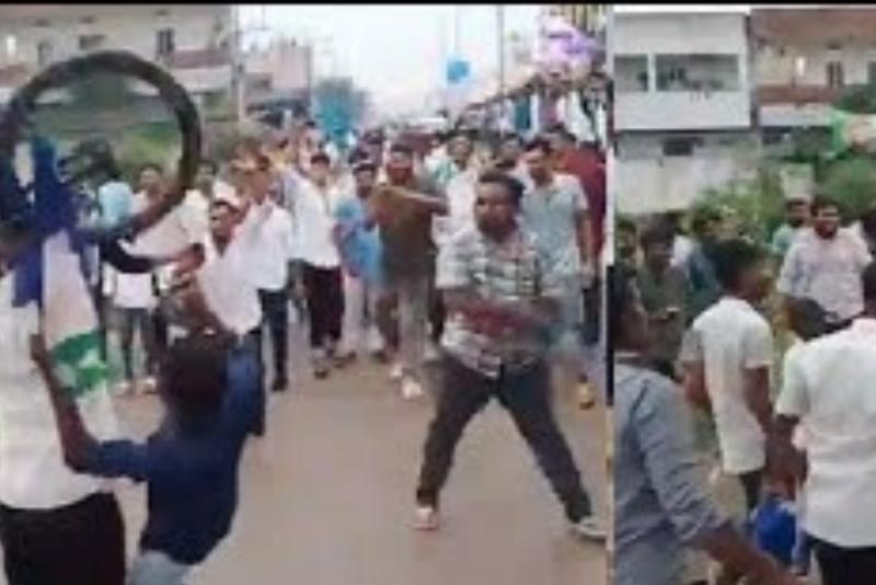 YCP Workers Criticized for Damaging Child’s Cycle in Andhra
