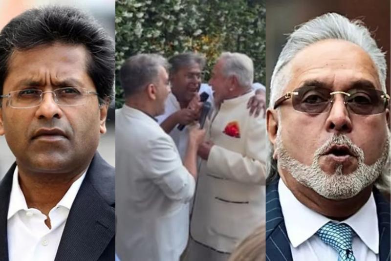 Lalit Modi and Vijay Mallya Sing 'I Did It My Way' at Lavish London Party