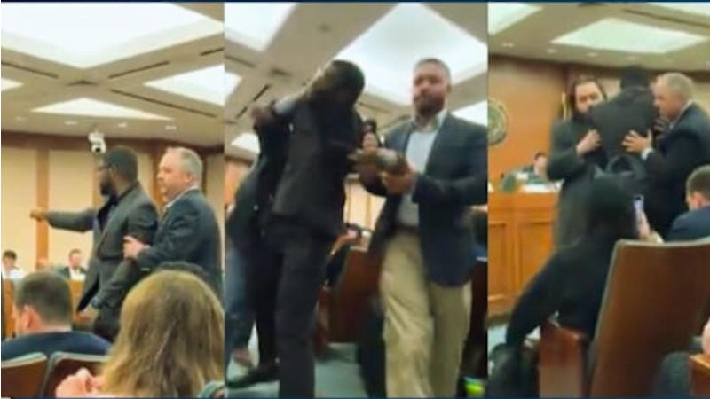 Congressional Candidate Isaiah Martin Arrested During Capitol Redistricting Protest