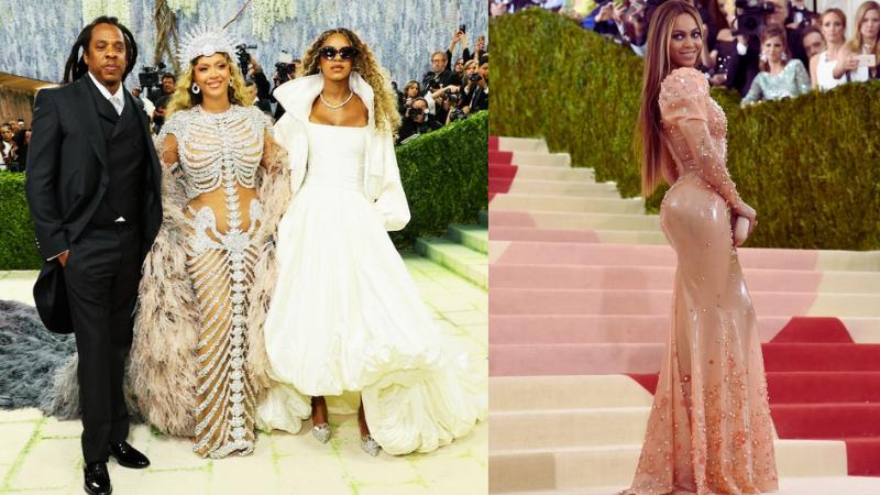 Beyonce Makes Stunning Met Gala Return After 10 Years in Diamond Skeleton Look