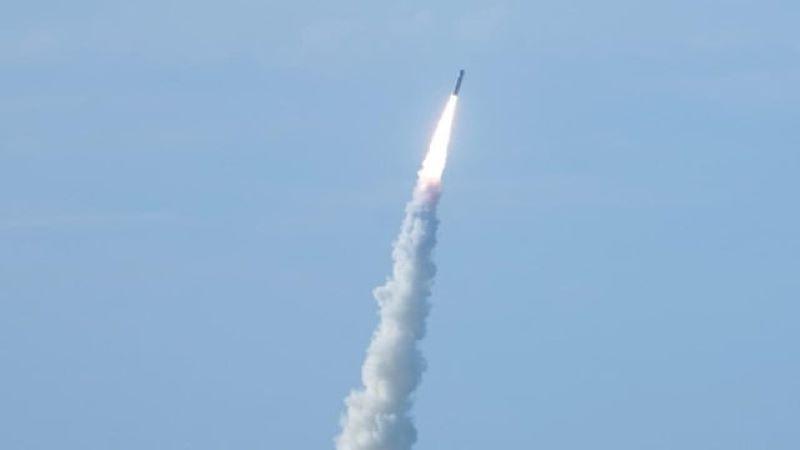 Indian Navy Test Fires K-4 Ballistic Missile from INS Arighaat