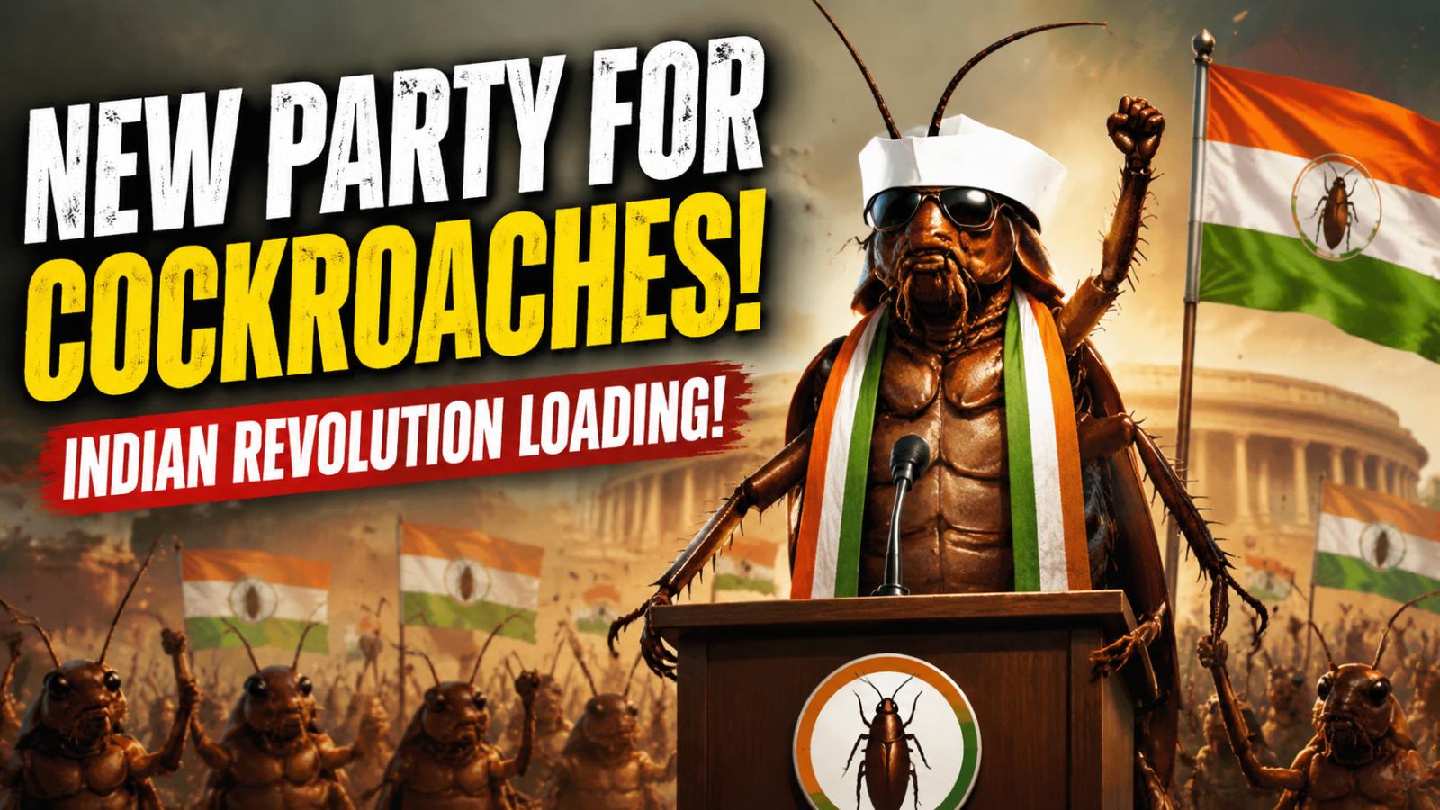 New Cockroach Janta Party Rises After Chief Justice Remark