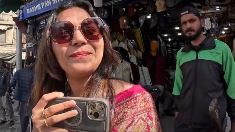 Indian YouTuber Jyoti Malhotra Spotted With 6 Gunmen in Lahore