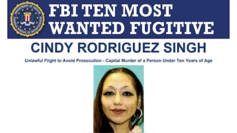 Cindy Singh, 4th On FBI's 10 Most Wanted Fugitives, Arrested In India For Capital Murder