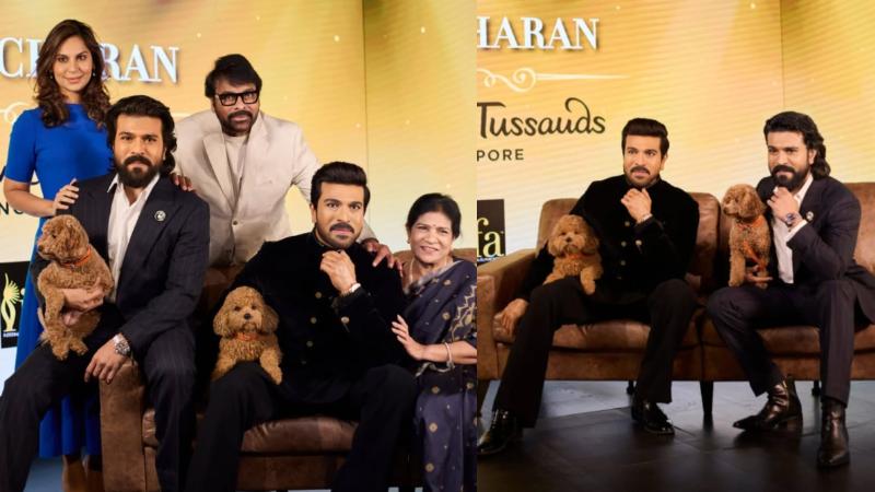Ram Charan Makes History as First Indian Actor Honored with Pet Dog at Madame Tussauds London