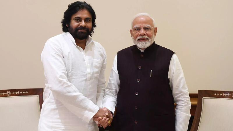 Pawan Kalyan Meets PM Modi in Delhi