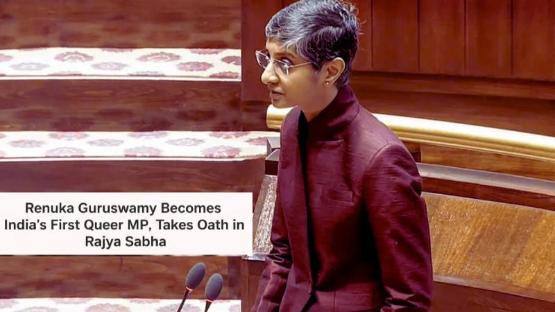 Historic Moment India Welcomes Its First Queer MP in Rajya Sabha