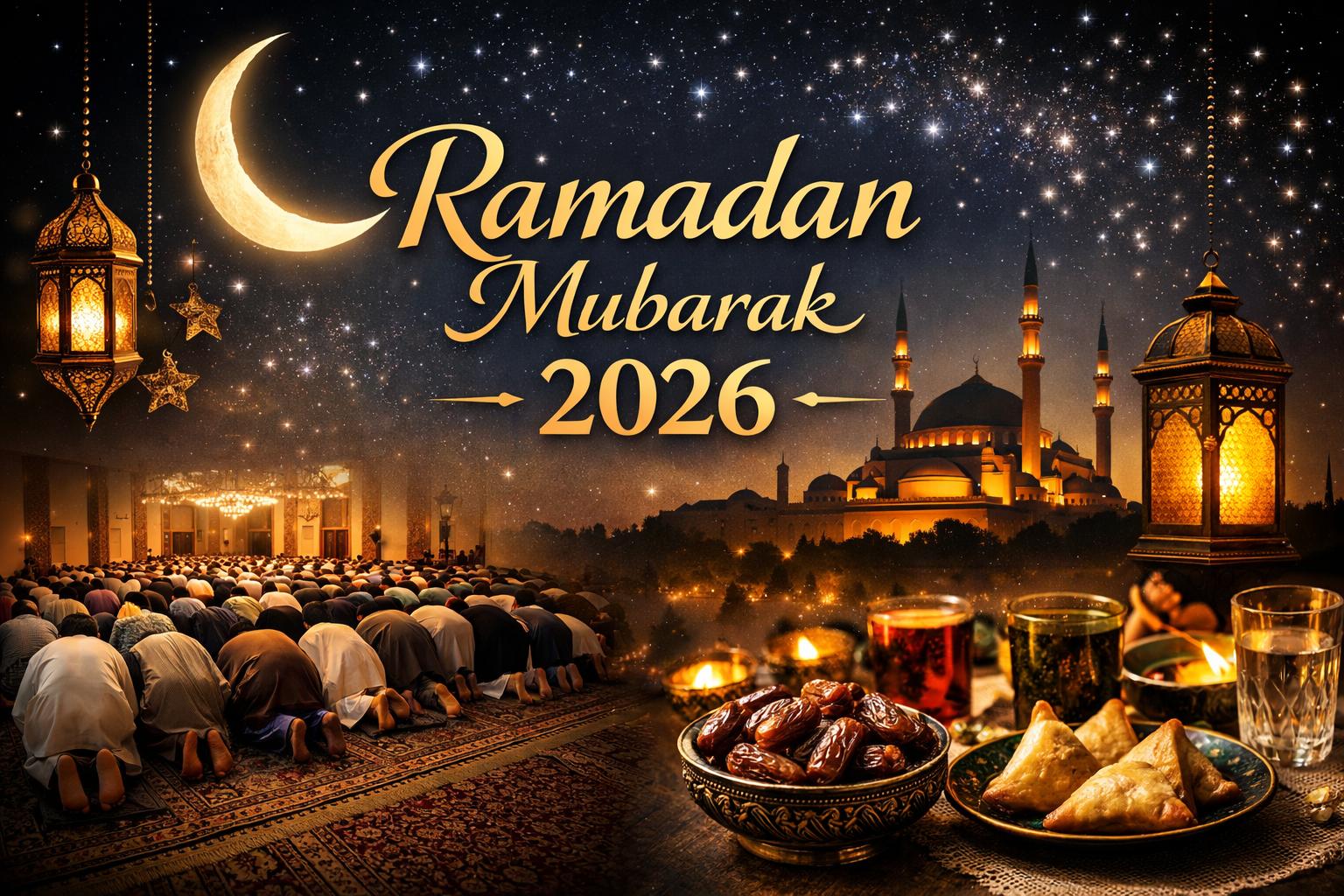 Ramadan Mubarak 2026 Begins Worldwide With Fasting, Prayers And Spiritual Reflection