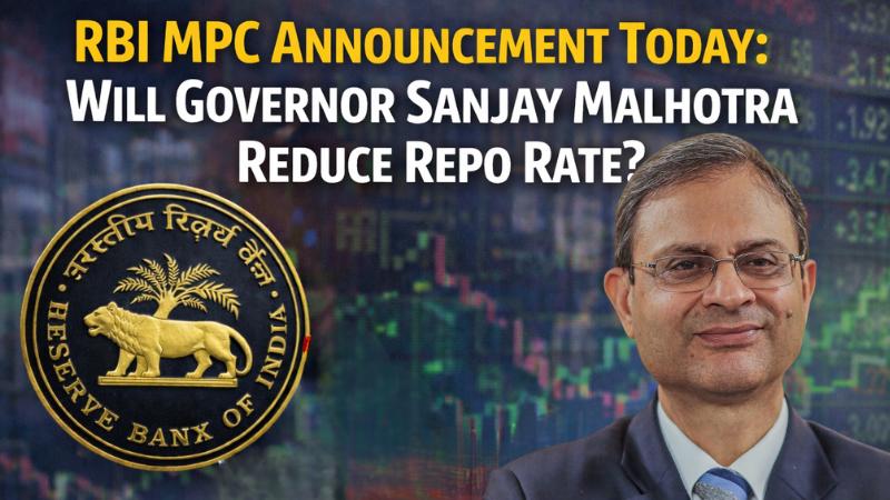 RBI MPC Announcement Today Will Governor Sanjay Malhotra Reduce Repo Rate