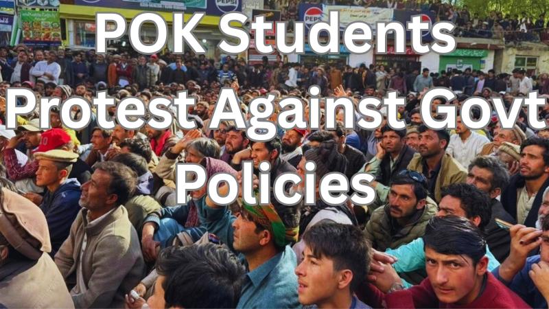 Gen Z Leads Protests in POK Against Shehbaz Govt Over Fees and E-Marking