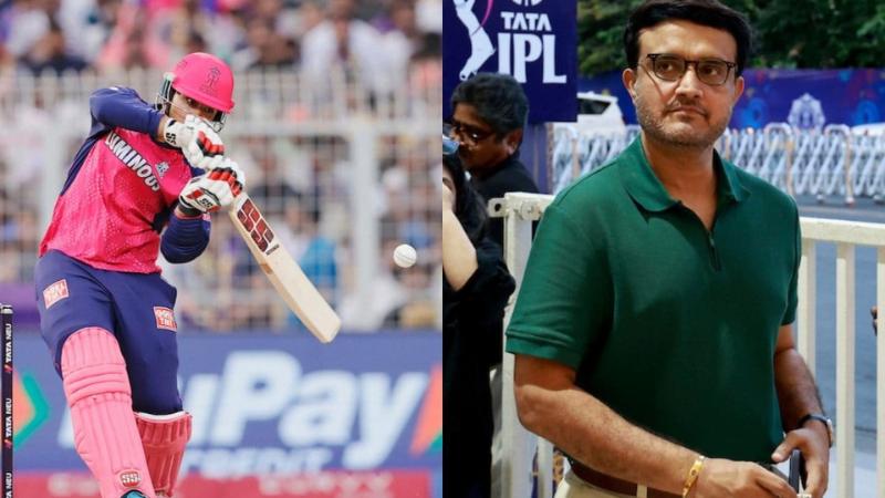 Sourav Ganguly encourages Vaibhav after RR’s 1-run loss