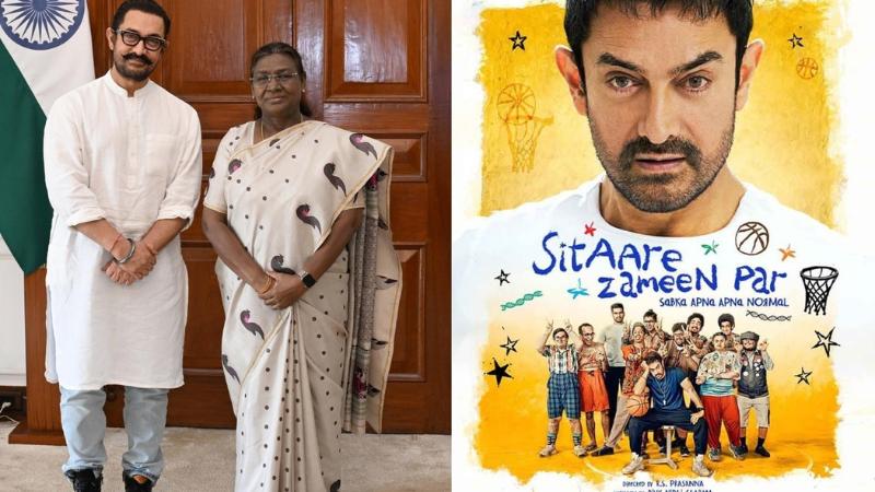 Aamir Khan’s Sitaare Zameen Par Wins Praise from President Droupadi Murmu