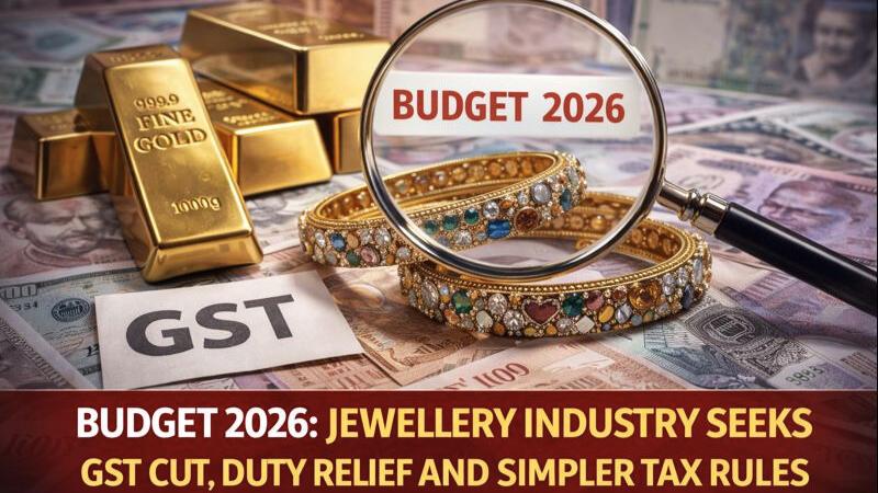 Budget 2026: Jewellery industry seeks GST cut, duty relief and simpler tax rules