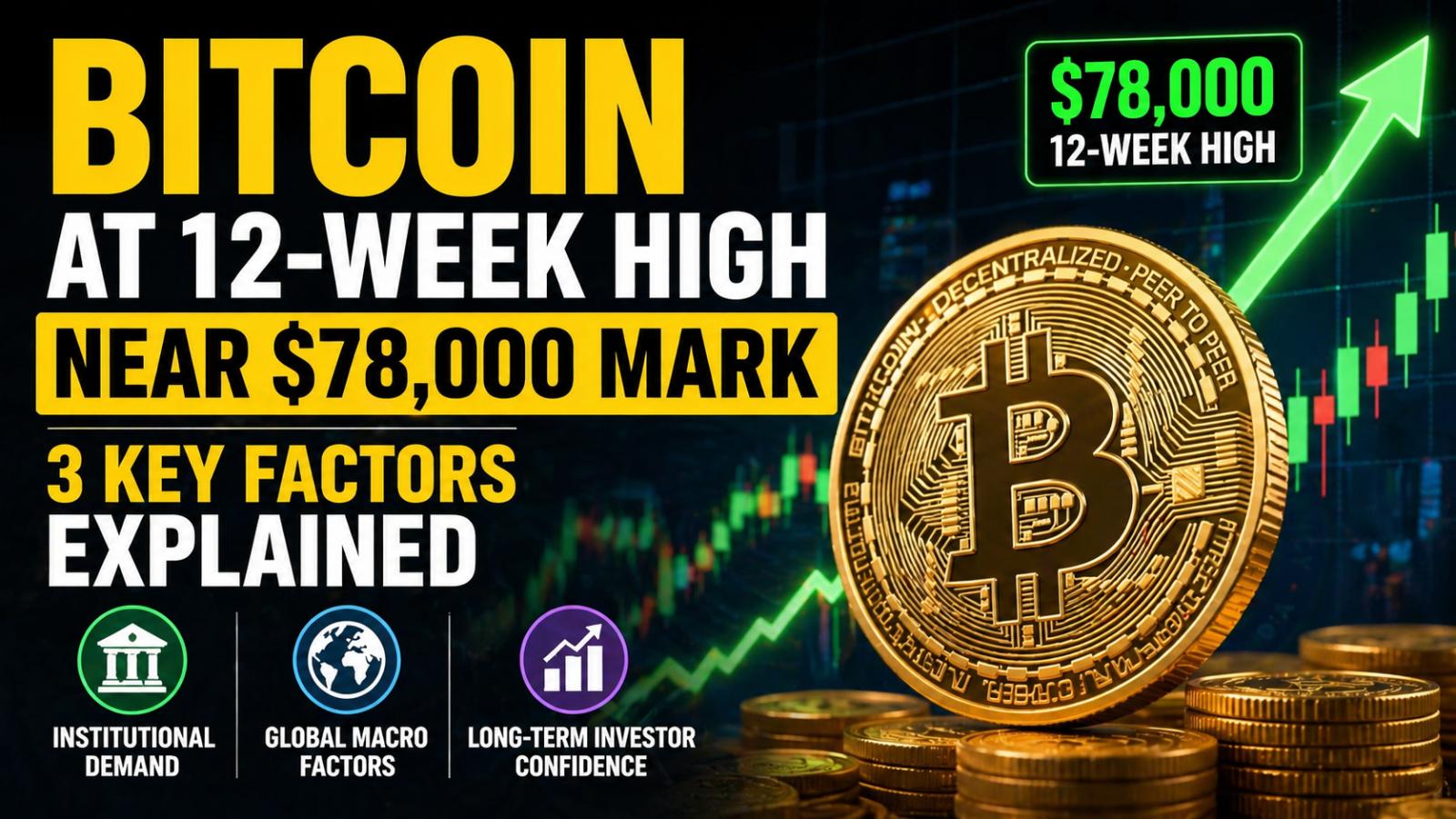Bitcoin Hits $78,000 12-Week High: 3 Key Reasons Behind The Surge
