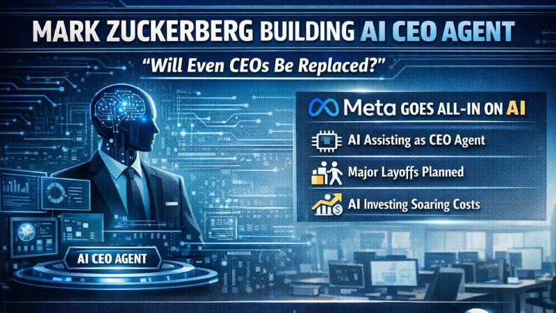 Mark Zuckerberg Building AI CEO Agent for Meta A New Era for Leadership