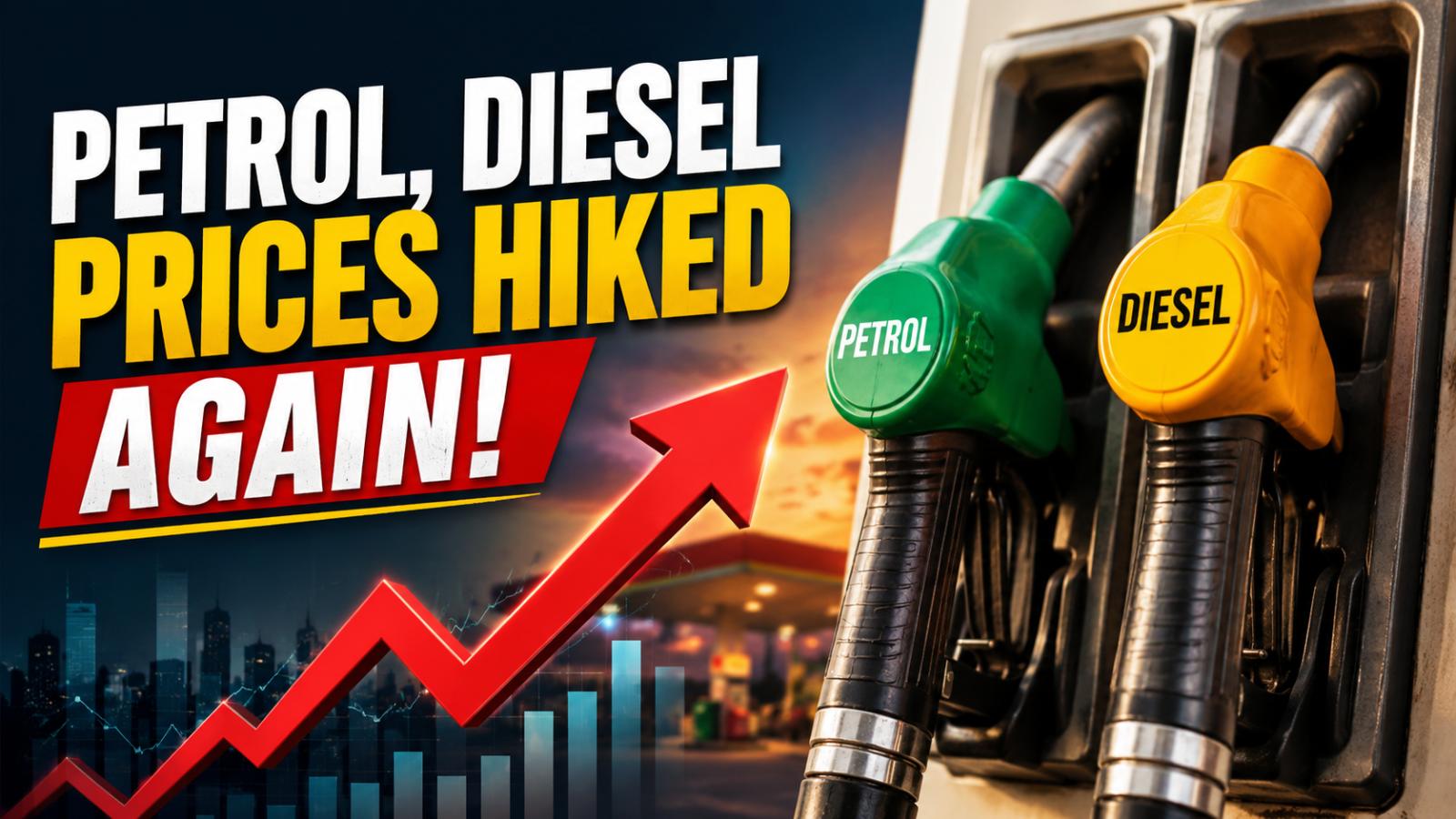 Fuel Prices Hiked For Fourth Time In 10 Days; Metro Rates Here