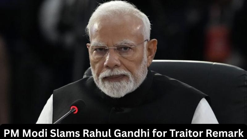 PM Modi Tears into Rahul Gandhi for Calling Ravneet Singh Bittu a Traitor, Accuses Congress of Hatred Toward Sikhs