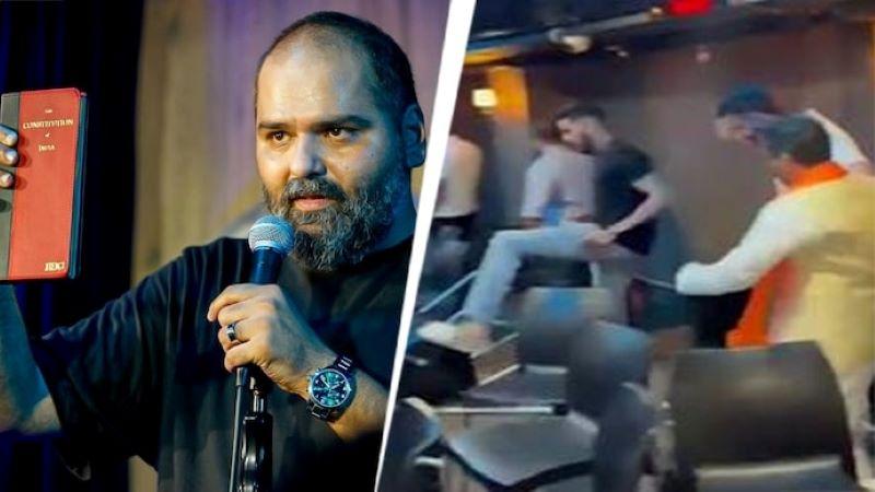 Comedian Kunal Kamra Booked After Video Mocking Eknath Shinde Sparks Political Backlash