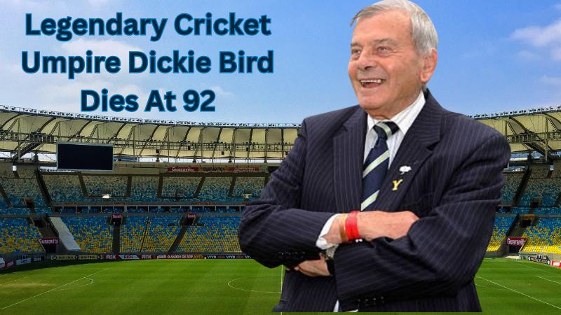 Legendary Umpire Dickie Bird Dies At 92, Stood In 1983 World Cup Final