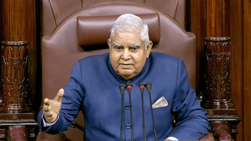 Opposition Moves No-Confidence Motion Against Rajya Sabha Chairperson Dhankhar