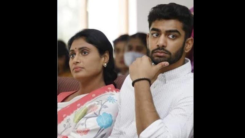 Sharmila Declares Son Raja Reddy As True Political Heir Of YSR