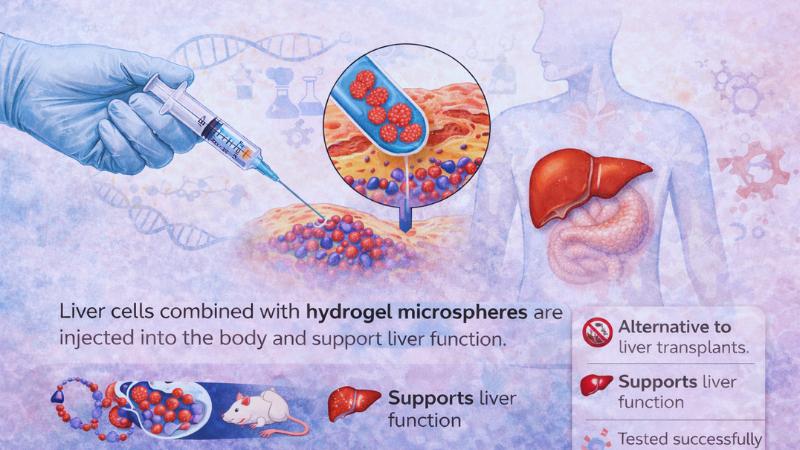 MIT Scientists Create Injectable Mini Livers to Address Organ Shortages and Liver Disease