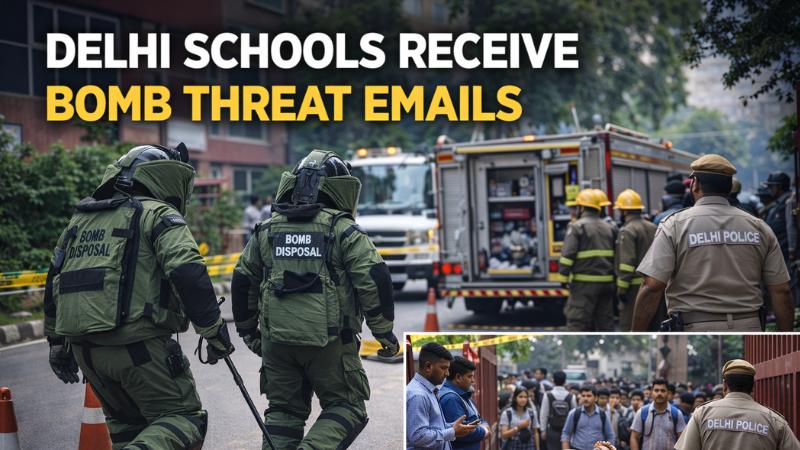Security Alert in Delhi After Bomb Threat Mails Sent to Schools
