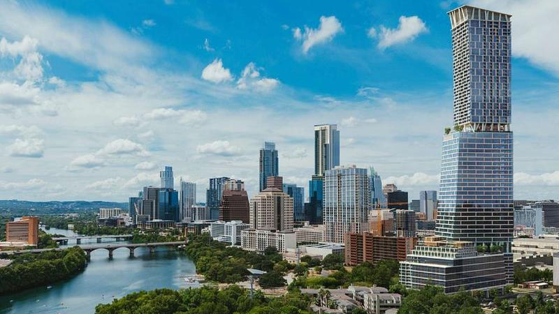 Austin Now Home to Tallest Building in Texas Waterline Tower Breaks Record