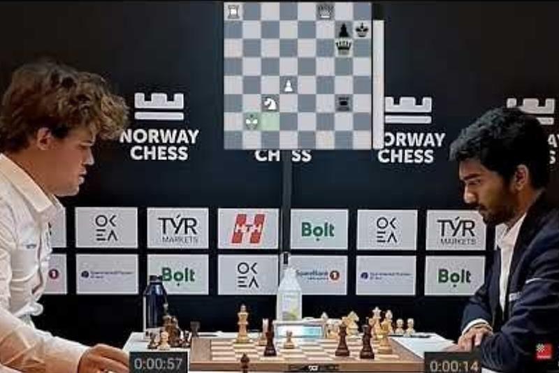 Gukesh Reacts to Carlsen's Outburst After Shocking Defeat