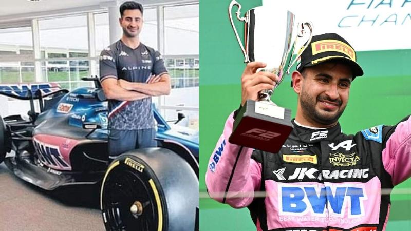 Indian Driver Kush Maini Steps Up as Alpine F1 Test and Reserve Driver