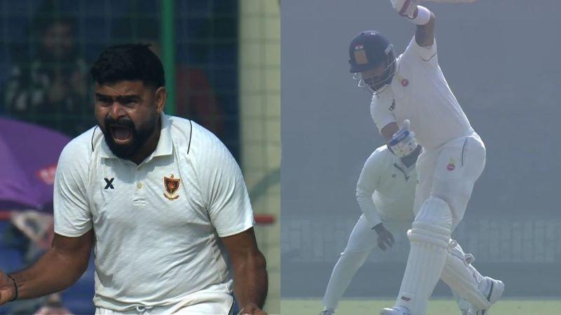 Himanshu Sangwan Dismisses Virat Kohli for Just 6 Runs in Ranji Trophy Return