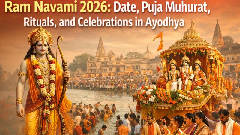 Ram Navami 2026  Date, Puja Muhurat, Rituals, and Celebrations in Ayodhya