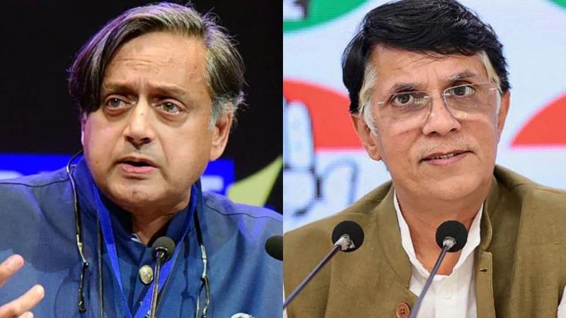 Pawan Khera Targets Tharoor Over Strike Remarks