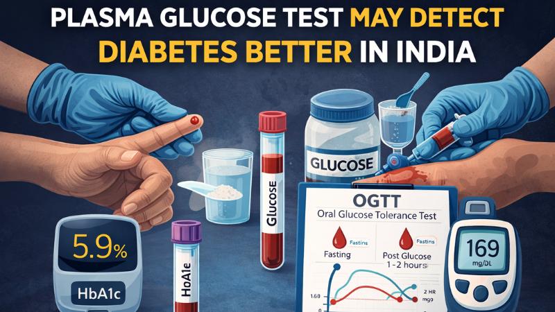 Move Over HbA1c: Plasma Glucose Test May Detect Diabetes Better in India