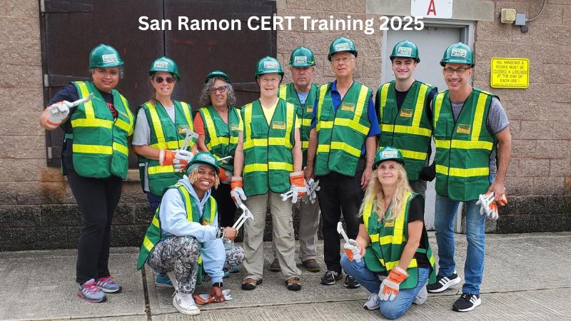 San Ramon CERT Training 2025 Free Emergency Preparedness Course This September