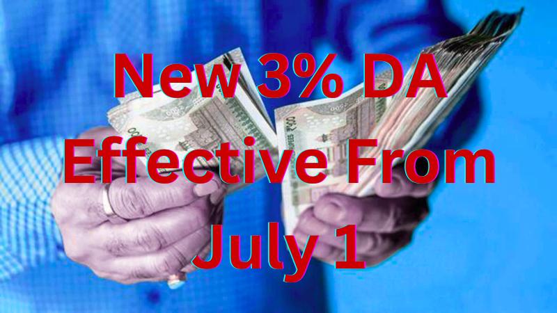 Union Cabinet Approves 3% DA Hike For Central Government Employees And Pensioners