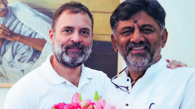 Rahul Gandhi’s Message To DK Shivakumar Adds Tension As Congress Awaits Karnataka CM Call
