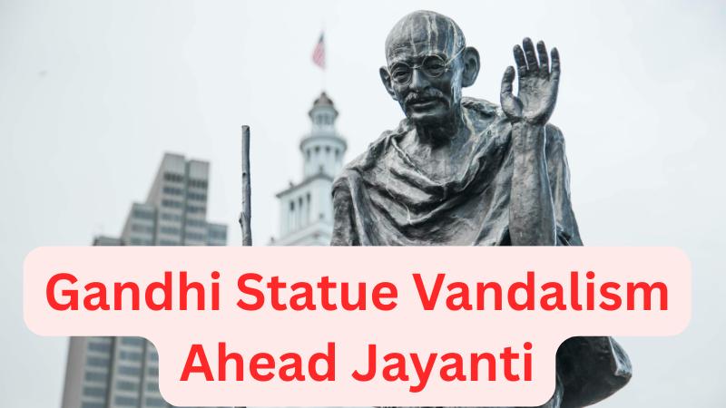 Iconic Gandhi Statue Vandalised In London Ahead Of Gandhi Jayanti, India Condemns Act