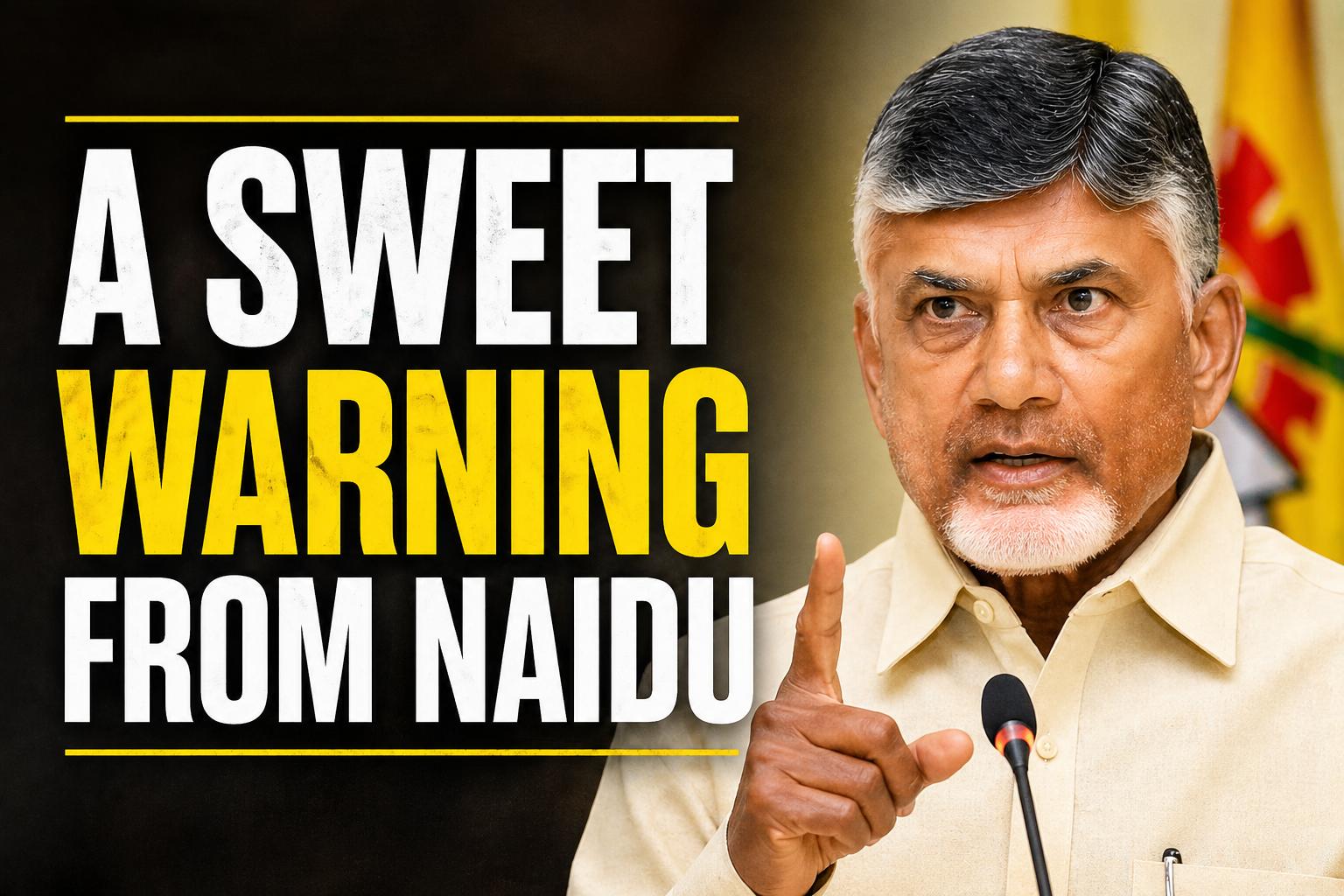 Chandrababu Naidu Warns TDP Leaders To Stay Disciplined Amid Internal Tensions