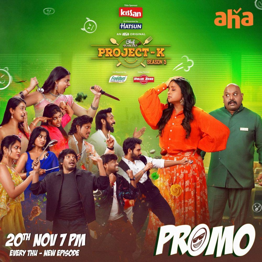 Aha Launches Chef Mantra Project K Season 5 With New Influencer Pairs