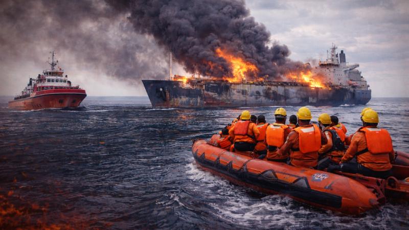 Thai Cargo Ship Attacked in Strait of Hormuz, 20 Crew Members Rescued