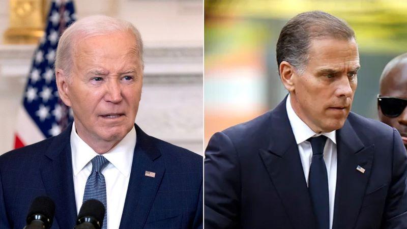 President Biden Pardons Son Hunter Biden Amid Legal Challenges