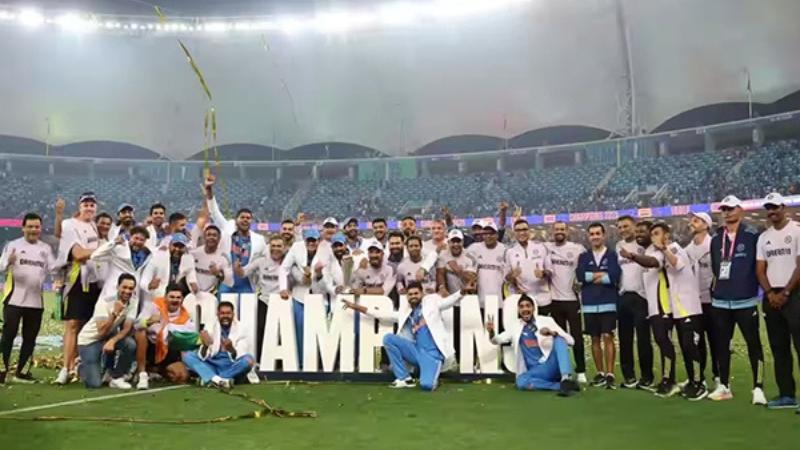 India Wins Champions Trophy 2025: BCCI Announces Rs 58 Crore Prize for Rohit Sharma's Team