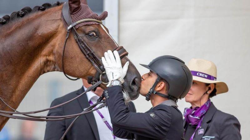 Anush Agarwalla Bids Emotional Farewell to His Gold-Winning Horse Manni