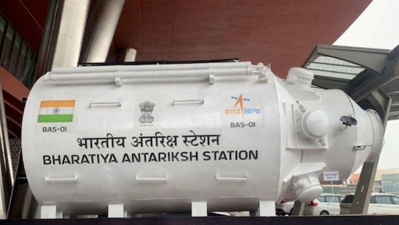 ISRO Unveils Bharatiya Antariksh Station Model, First Module To Launch By 2028