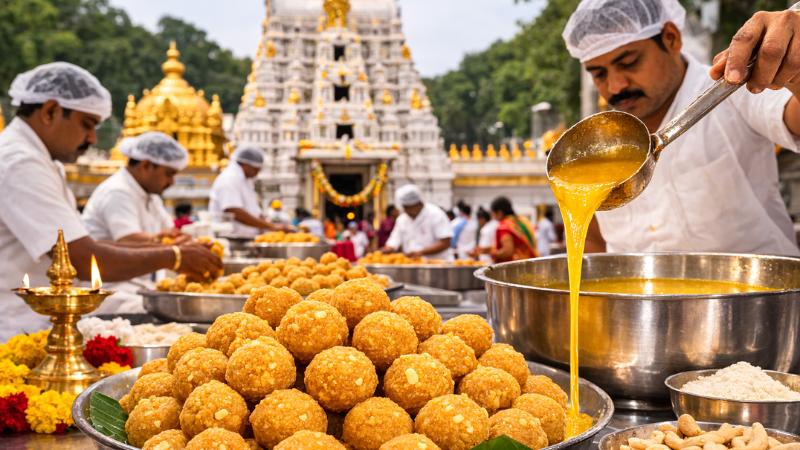 No Shortage of Ghee for Tirumala Laddu TTD Denies Viral Claims and Assures Smooth Operations