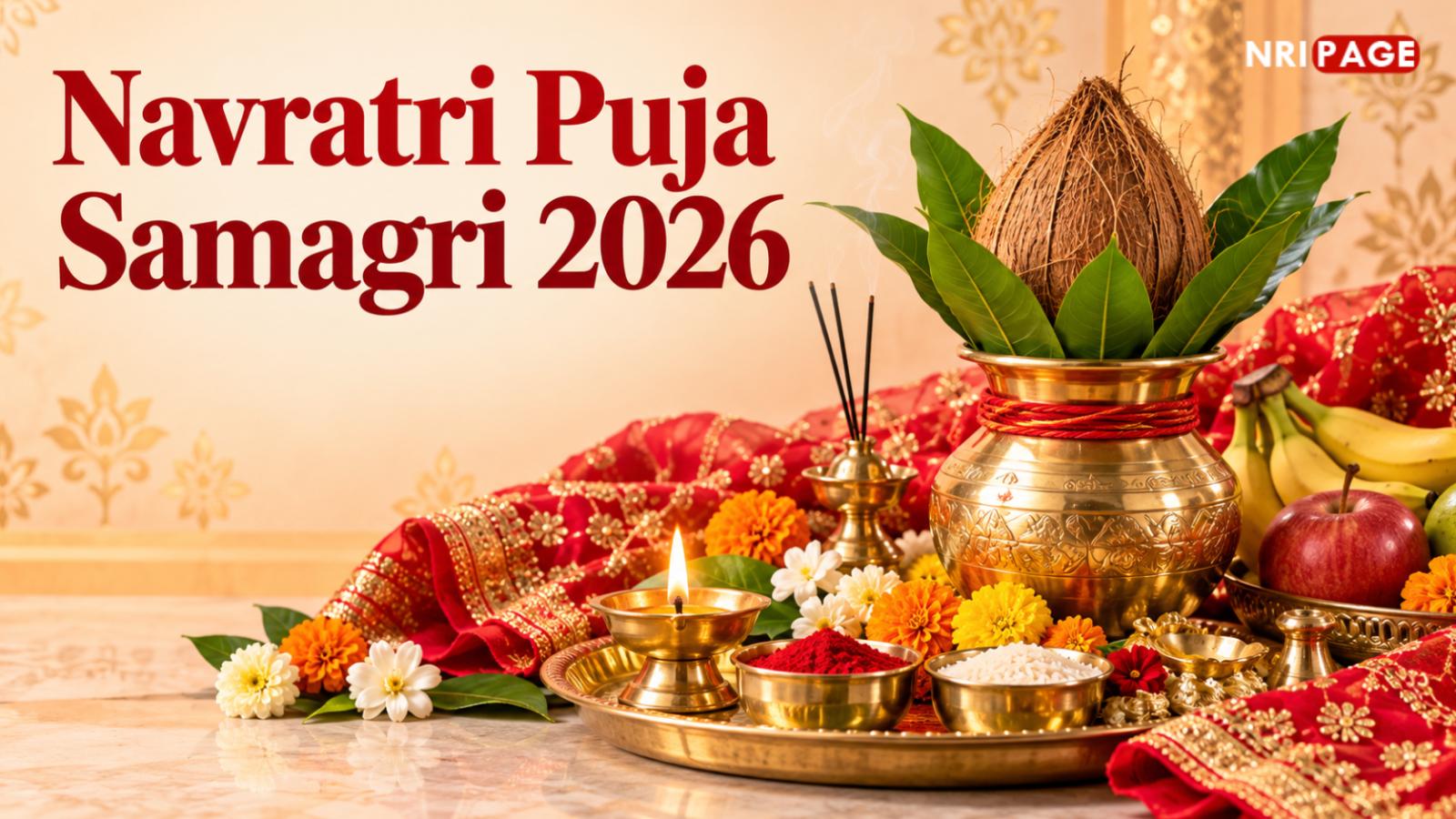 Navratri Puja Samagri List 2026: Home Worship Checklist
