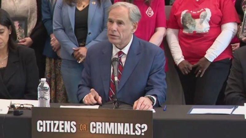 Texas Governor Pushes Constitutional Bail Reform Amid Public Safety Debate