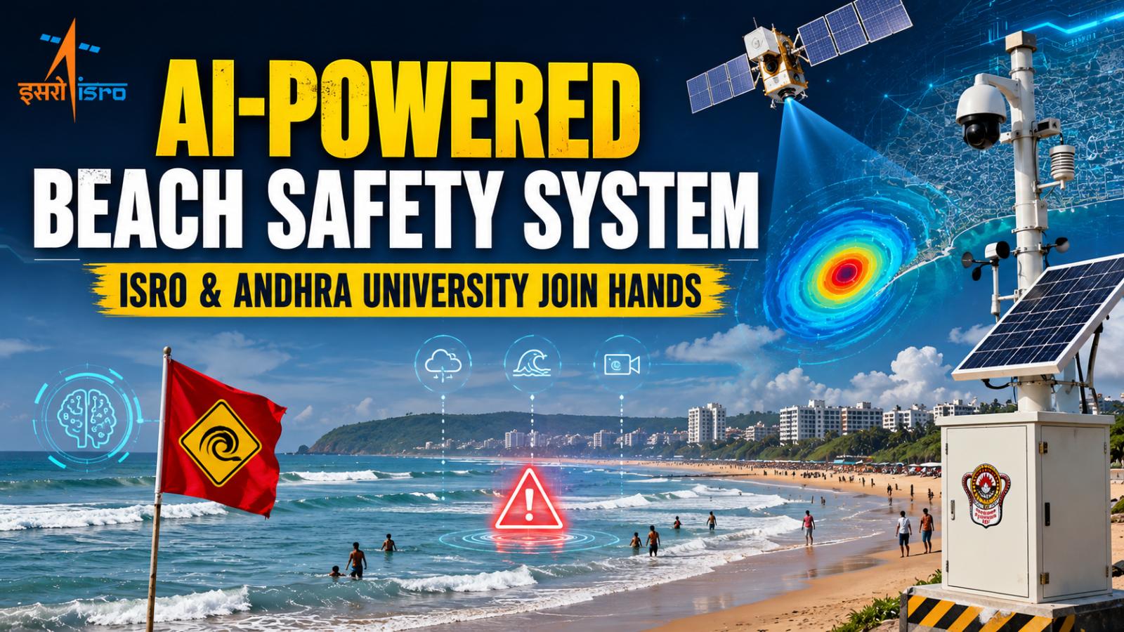 Isro, Andhra University build AI beach safety system