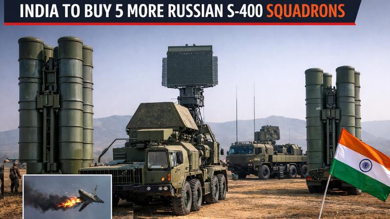 India Set to Buy Five More Russian S‑400 Air Defence Squadrons After Operation Sindoor Success